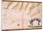 Ms. 988, Vol.3 fol.16 Plan and Map of the town and castle of Sedan by Sebastien Le Prestre de Vauban