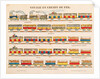 Rail Travel in 1845 by French School