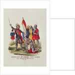 Francois I King of France and Pierre du Terrail Chevalier Bayard, after the Battle of Marignan in 1515, 1841 by French School