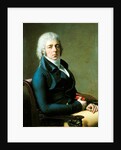 Portrait of Citizen Bourgeon 1800 by Anne Louis Girodet de Roucy-Trioson