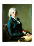 Portrait of Citizen Bourgeon 1800 by Anne Louis Girodet de Roucy-Trioson