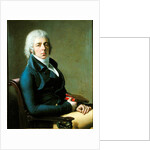 Portrait of Citizen Bourgeon 1800 by Anne Louis Girodet de Roucy-Trioson