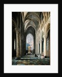 Interior of a Church by Hippolyte Joseph Cuvelier