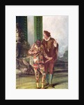 Scene from the Commedia dell'Arte by French School