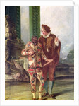 Scene from the Commedia dell'Arte by French School