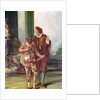 Scene from the Commedia dell'Arte by French School