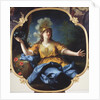 Portrait of a Woman as Minerva, 1730 by Jean Raoux