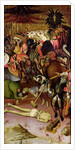 The Decapitation of St. George, panel from an altarpiece, c.1435 by Bernardo Martorell