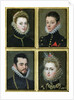 Portrait of Two Men and Two Women by Alonso Sanchez Coello