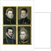Portrait of Two Men and Two Women by Alonso Sanchez Coello