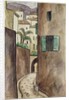Mediterranean Street and Houses by Louis Robert Antral