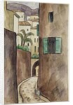 Mediterranean Street and Houses by Louis Robert Antral