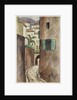 Mediterranean Street and Houses by Louis Robert Antral