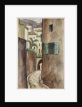 Mediterranean Street and Houses by Louis Robert Antral