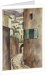 Mediterranean Street and Houses by Louis Robert Antral