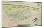 Plan of the Parc Monceau, 1803 by Lauly