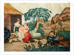 The Childhood of Paul and Virginie by French School