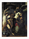Christ Adored by Angels, St. Sebastian and St. Bonaventure by Carlo Bononi