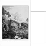 Glaciers of Grindelwald by Johann Ludwig Aberli