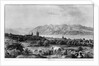View of Lausanne by Johann Ludwig Aberli