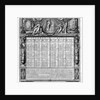 Republican calendar, 22nd September 1793 by Francois Maria Isidore Queverdo