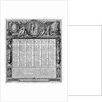 Republican calendar, 22nd September 1793 by Francois Maria Isidore Queverdo