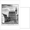 St. Thomas Church and School in Leipzig, 1723 by Johann Gottfried Krugner