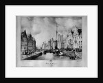 View of Ghent by Francois Joseph Dupressoir