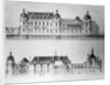 Design for the reconstruction of the north facade and the facade of the Petit Chateau of the Chateau de Chantilly, 1875 by Pierre Jerome Honore Daumet