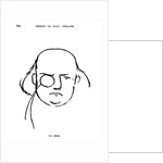 Portrait of Charles Leconte de Lisle by Paul Verlaine