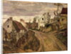 The Village Road, Auvers, c.1872-73 by Paul Cezanne