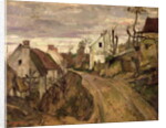 The Village Road, Auvers, c.1872-73 by Paul Cezanne