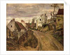 The Village Road, Auvers, c.1872-73 by Paul Cezanne
