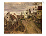 The Village Road, Auvers, c.1872-73 by Paul Cezanne