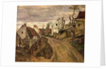 The Village Road, Auvers, c.1872-73 by Paul Cezanne