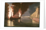 Fireworks on the Seine by Francesco Piranesi