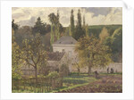 House in the Hermitage, Pontoise, 1873 by Camille Pissarro