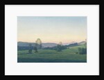 Bavarian Landscape, 1933 by Georg Schrimpf