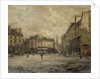 Place Maubert, Paris, 1888 by Emmanuel Lansyer