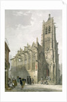 Exterior of the Church of St. Severin, Paris by Thomas Shotter Boys