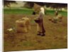 Harvesting Potatoes by Henri Lerolle