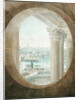 View of the Pont Neuf from a Bull's Eye Window of the Louvre, 1810 by Victor Jean Nicolle