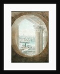 View of the Pont Neuf from a Bull's Eye Window of the Louvre, 1810 by Victor Jean Nicolle
