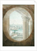 View of the Pont Neuf from a Bull's Eye Window of the Louvre, 1810 by Victor Jean Nicolle
