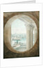 View of the Pont Neuf from a Bull's Eye Window of the Louvre, 1810 by Victor Jean Nicolle