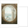 View of the Pont Neuf from a Bull's Eye Window of the Louvre, 1810 by Victor Jean Nicolle