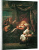 The Death of St. Ambrose, before 1706 by Bon de Boulogne