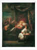 The Death of St. Ambrose, before 1706 by Bon de Boulogne