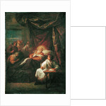 The Death of St. Ambrose, before 1706 by Bon de Boulogne