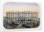The Chateau de Meudon Bombarded by Prussian Troops in 1870, c.1871 by French School